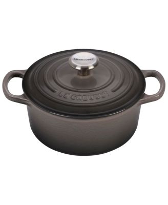 Le Creuset Signature Enameled Cast Iron 2 Qt. Round French Oven - Macy's