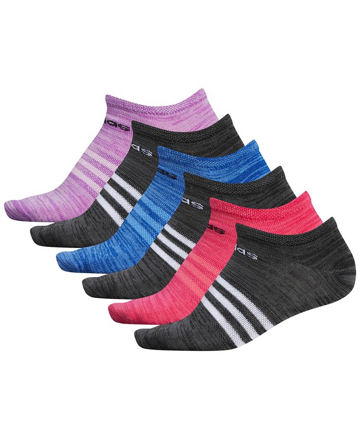 adidas 6-Pk. Superlite No-Show Women's Socks - Macy's