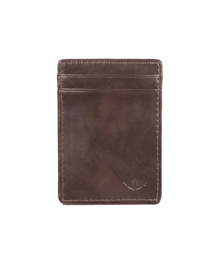 Men's Dockers RFID Front Pocket Wallet - Brown - Size