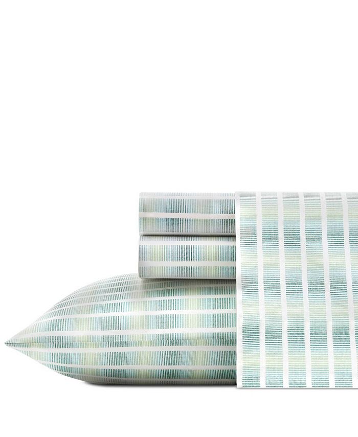 Tommy Bahama Home Tommy Bahama Off The Grid Castaway Green Sheet Set