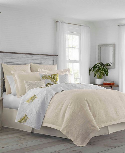 Tommy Bahama Home Tommy Bahama St Armands Alabaster Duvet Set