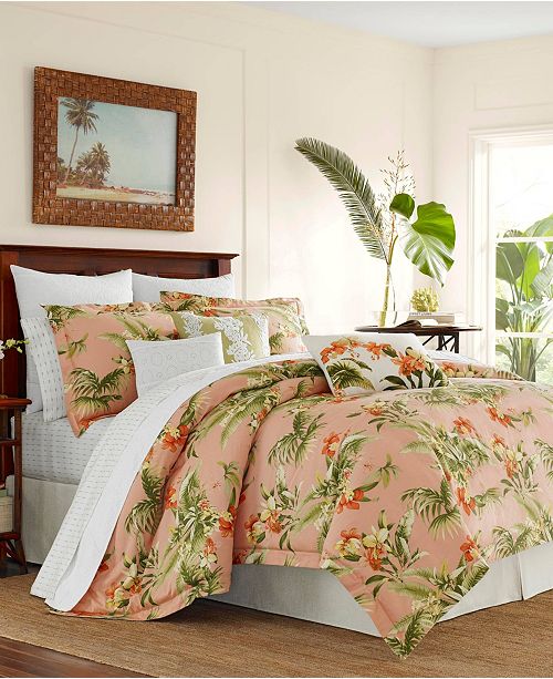 Tommy Bahama Home Tommy Bahama Siesta Key Cantaloupe Duvet Set