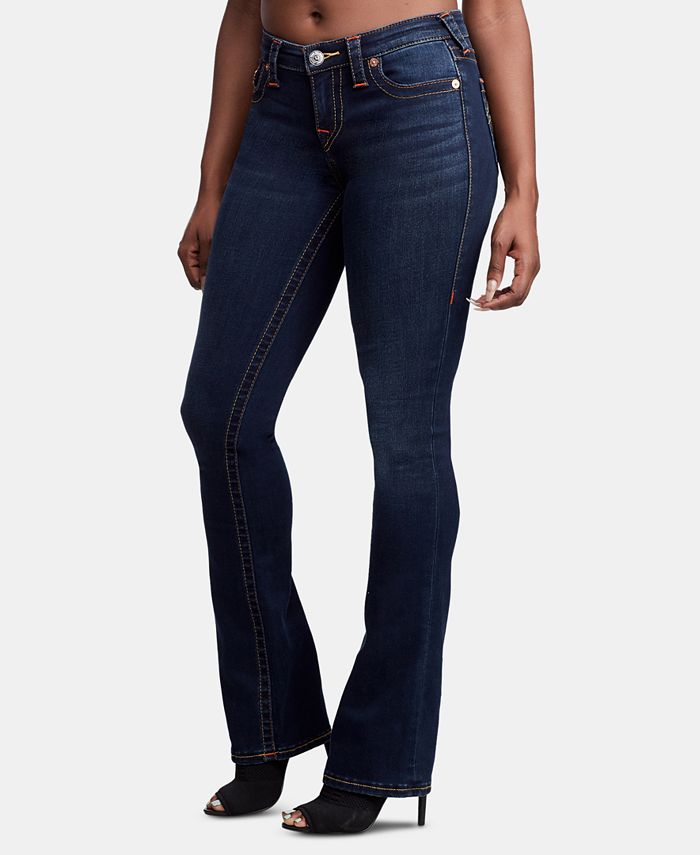 True Religion Becca Stretchy Mid Rise Bootcut Jeans - Macy's
