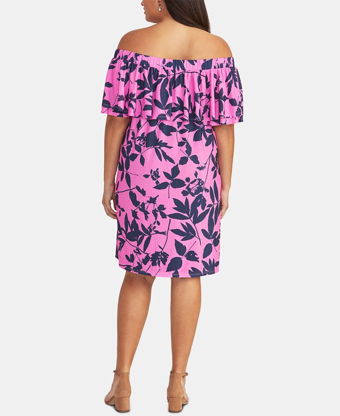 RACHEL Rachel Roy Women's Libby Sweater Dress – Midi Bell Sleeve With Mesh Neckline