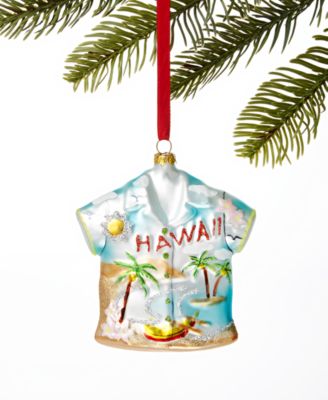 Hawaiian CHRISTMAS ORNAMENT New in box.