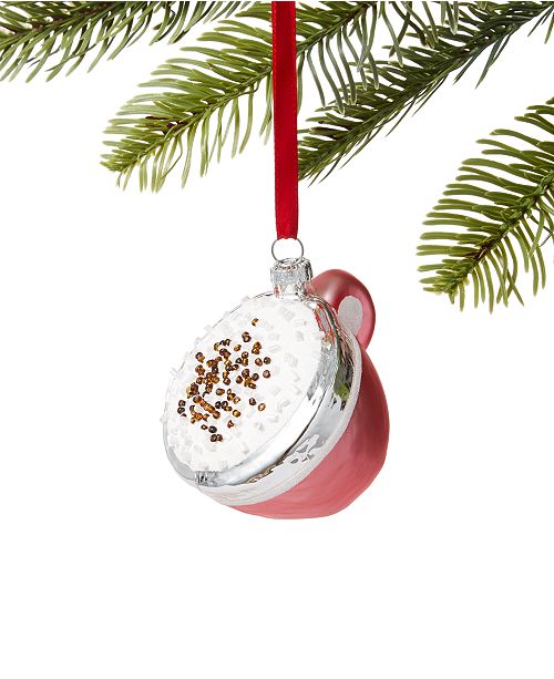 Holiday Lane Sweet Tooth Coffee Cup Ornament Created For Macy S