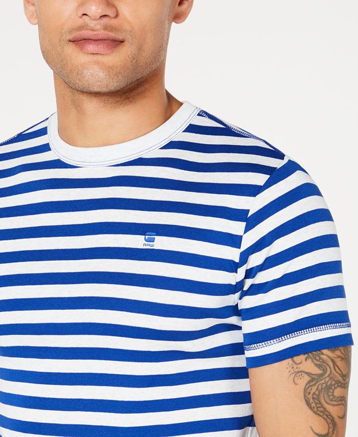 G-Star Raw Men's Kantano Striped T-Shirt, Created for Macy's & Reviews ...