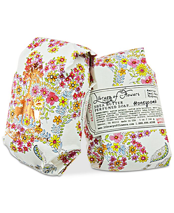 Library of Flowers Soap, 5oz. Macy's
