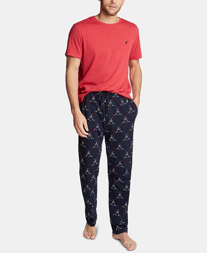 Insomniax Printed Velour Thermal Pajama Pants - Macy's