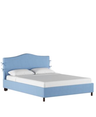 Skyline - Low Profile Brooks Slipcover Platform Bed - Full