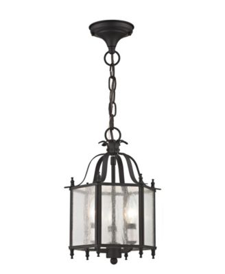 Livex - Livingston 3-Light 13.75" Convertible Mini Pendant/Ceiling Mount