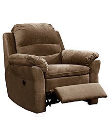 Felix Contemporary Style Fabric Upholstered Living Room Electric Recliner Power Chair