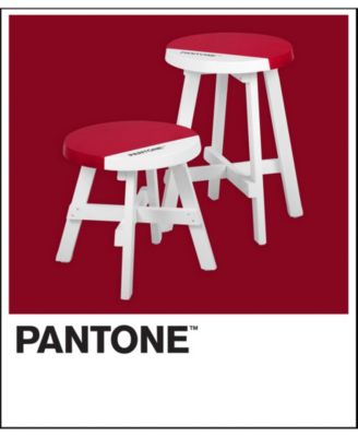 PANTONE UNIVERSE (TM) Pantone 2pc Stool Set