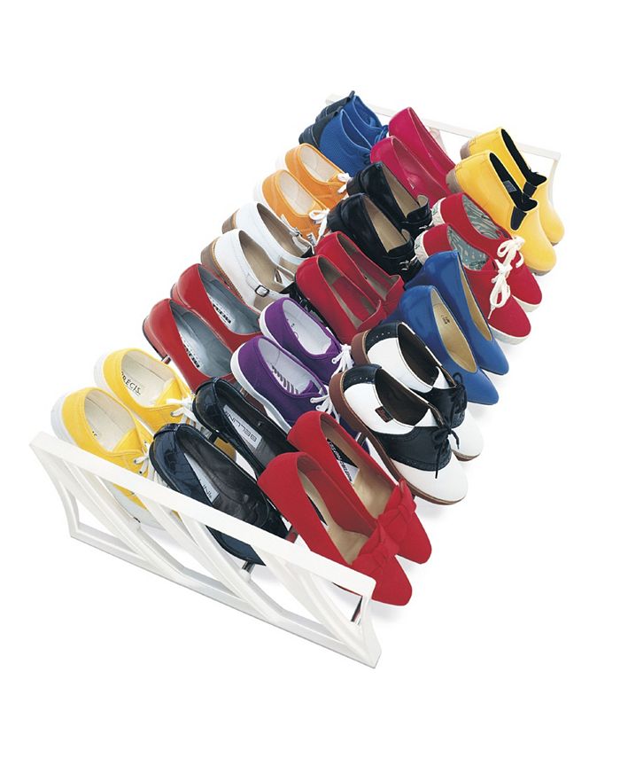 Lynk 15 Pair Convertible Closet Shoe Rack Organizer - Macy's