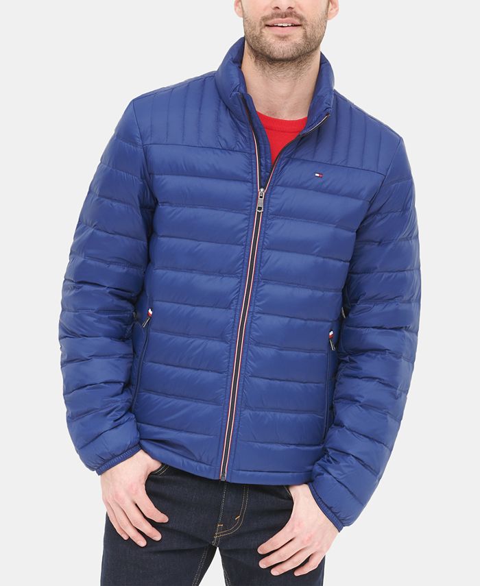 Tommy Hilfiger Men\'s Macy\'s Jacket - Quilted Puffer Down Packable