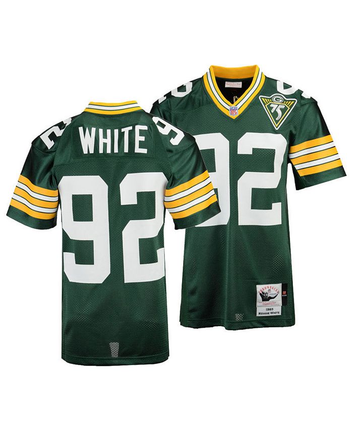 & Ness Men's Reggie White Green Bay Packers Authentic Jersey - Macy's