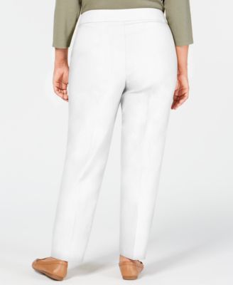 Plus Size Classic Allure Tummy Control Pull-On Average Length Pants