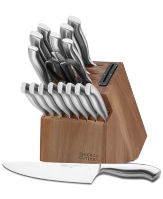 Chicago Cutlery Insignia 18-Pc. Cutlery Block Set