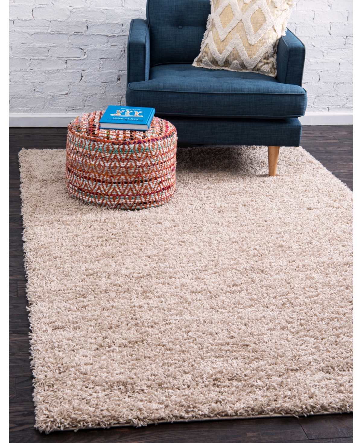 Closeout! Bayshore Home Exact Shag Exs1 7' x 10' Area Rug