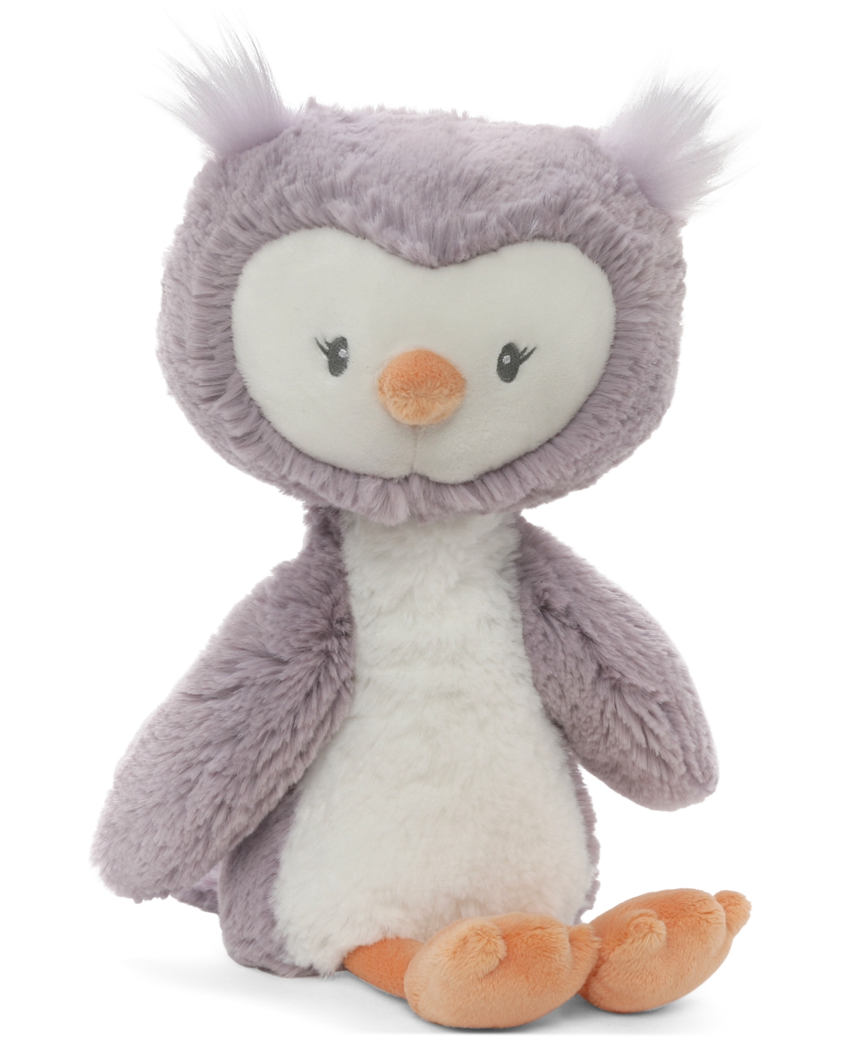 Gund Baby Boys Or Girls Baby Toothpick Owl Plush Toy In Purple