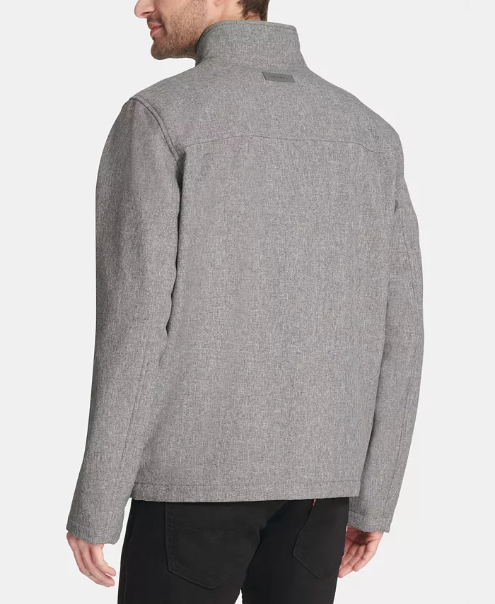 Men's Soft-Shell Classic Zip-Front Jacket - thumbnail 7