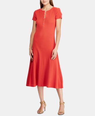 white christmas dresses Karen Kane Women's Faux Wrap Drape Dress - Blue