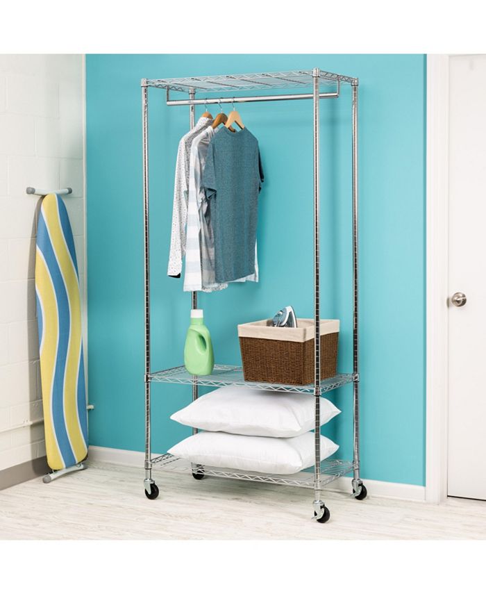 Honey Can Do 3Shelf Deluxe Garment Rack Macy's