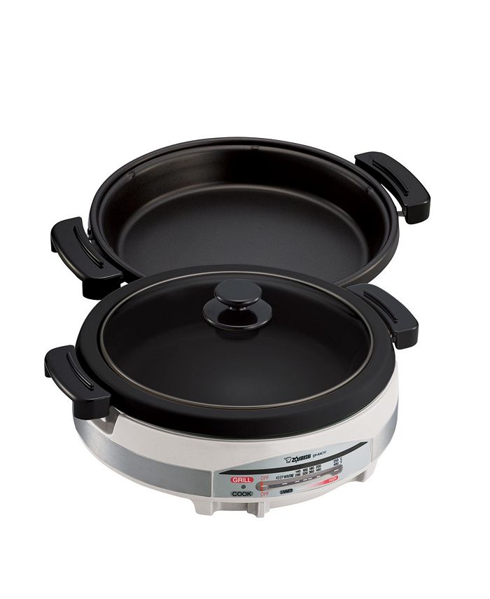 Zojirushi Gourmet d'Expert Electric Skillet Two Large 12" Pans
