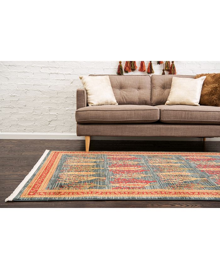 Bayshore Home Ojas Oja7 9' x 12' Area Rug Macy's