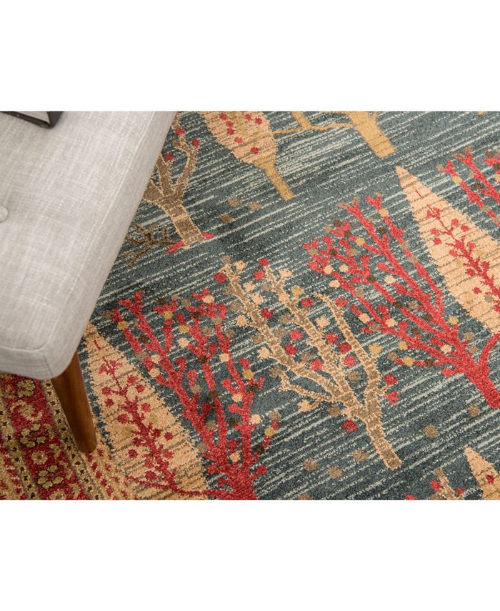 Bayshore Home Ojas Oja7 6' x 6' Round Area Rug & Reviews Rugs Macy's