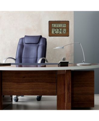 Backlight Atomic Full Calendar Digital Clock with Extra Large Digits