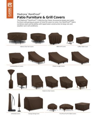 Standup Patio Heater Cover, Dark Cocoa
