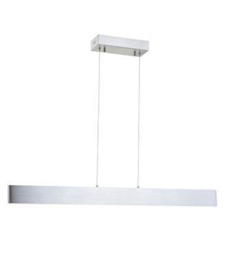 Draper 40" Dimmable Adjustable Integrated LED Metal Linear Pendant