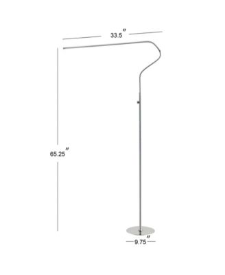 Julian 65.25" Integrated LED Metal Floor Lamp