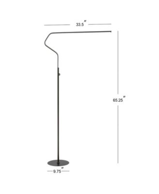 Julian 65.25" Integrated LED Metal Floor Lamp