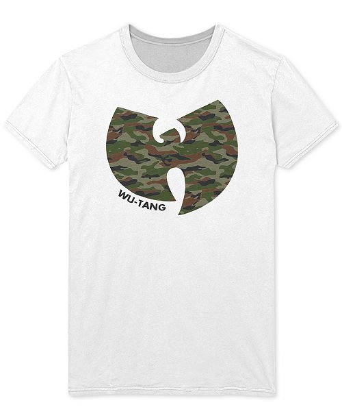 Fea Men S Camo Print Wu Tang Clan Graphic T Shirt Reviews T