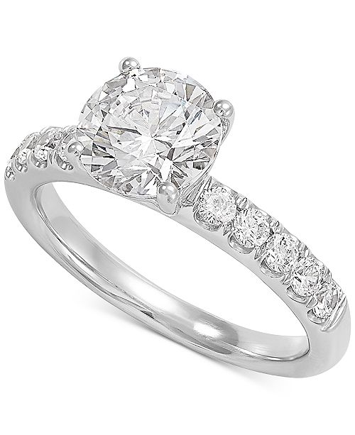Grown With Love Lab Grown Diamond Engagement Ring 2 1 2 Ct T W