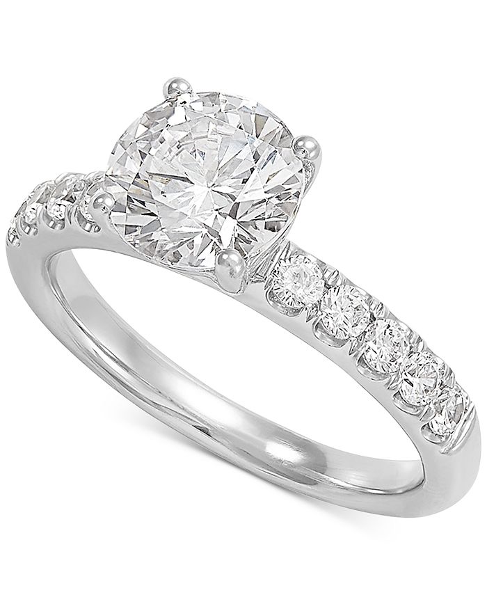 Grown With Love Lab Grown Diamond Engagement Ring (2-1/2 ct. t.w.) in ...