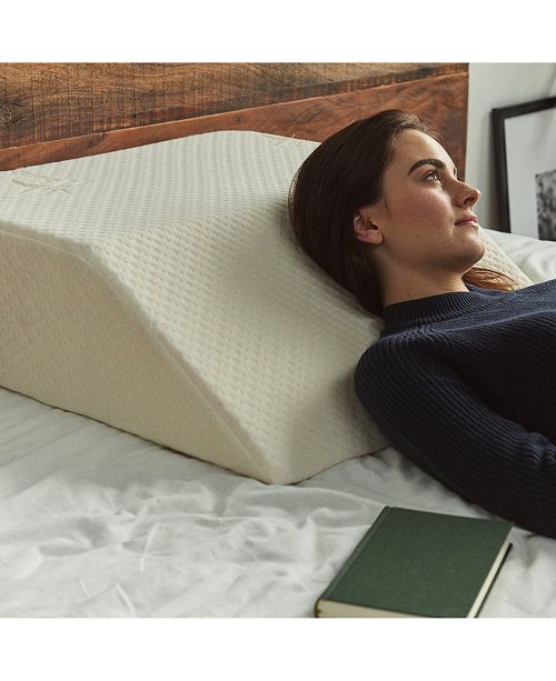 Brentwood Home Zuma Leg Rest Therapeutic Foam Wedge Pillow