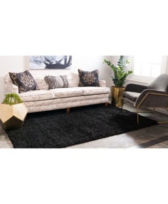 Solid Shag SS1 Area Rug Collection