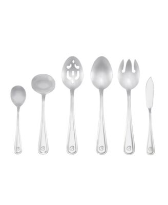 Riverridge Marina 46 Piece Monogrammed Flatware Set - Q, Service for 8