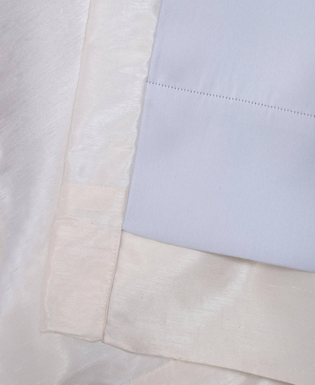 Half Price Drapes French Pleat Vintage Textured Faux Dupioni Silk Blackout Curtain