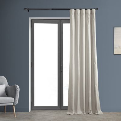 Solid Cotton Hotel Blackout Curtain