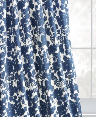 Floral Printed Cotton Room Darkening Curtain