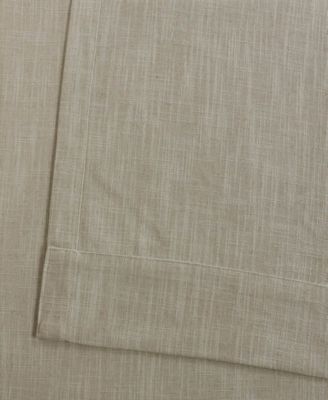 Heavy Faux Linen Curtain