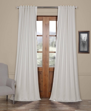 Exclusive Fabrics & Furnishings Blackout Curtain Panel, 50" X 120" In Natural