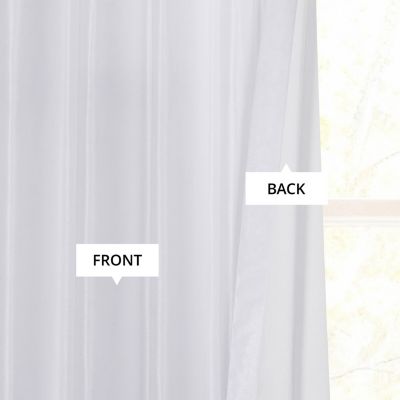 Vintage Textured Faux Dupioni Silk Blackout Curtain