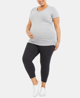 plus size maternity tights