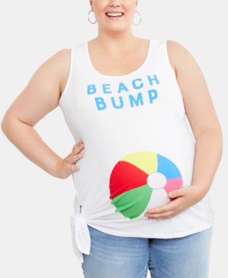 Motherhood Maternity - Maternity Graphic Tank Top