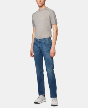 UPC 747476602115 product image for Boss Men's Maine3 Regular-Fit Italian Stretch Denim Jeans | upcitemdb.com